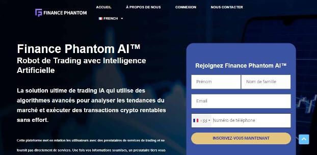 Finance Phantom Website